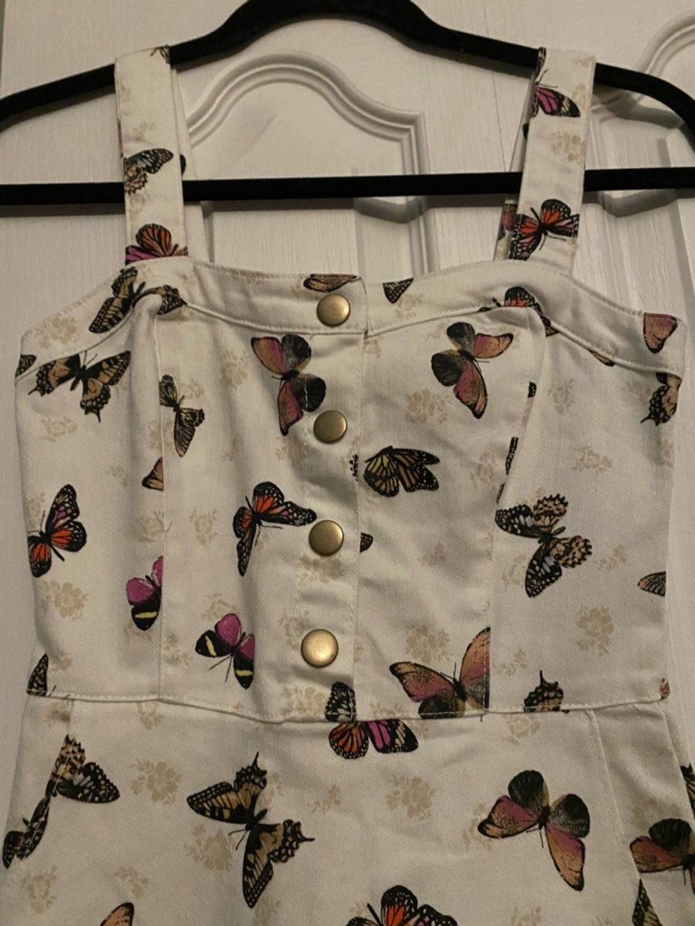 NOBO butterfly mini dress Y2K - Picture 4 of 8